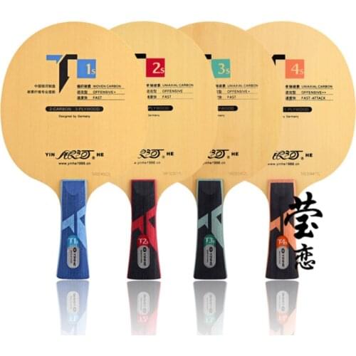 Original Yinhe T1S T2S T3S T4S carbon table tennis blade fast attack with loop ping pong game