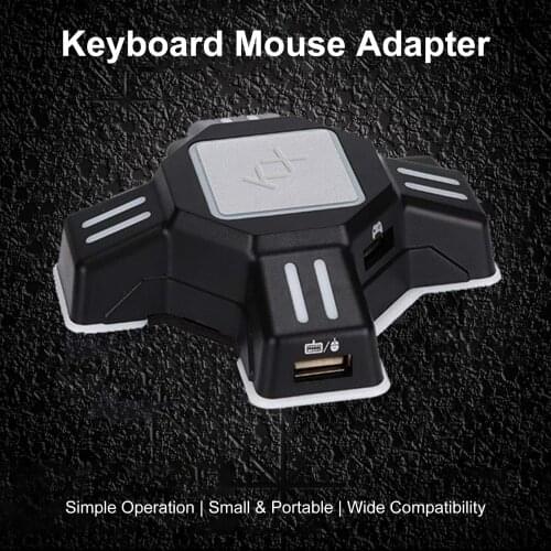Keyboard Mouse Adapter Portable Mouse Keyboard Converter Adapter Replacement for Switch/X-box/PS5 KX Gamepad Controller Adapter