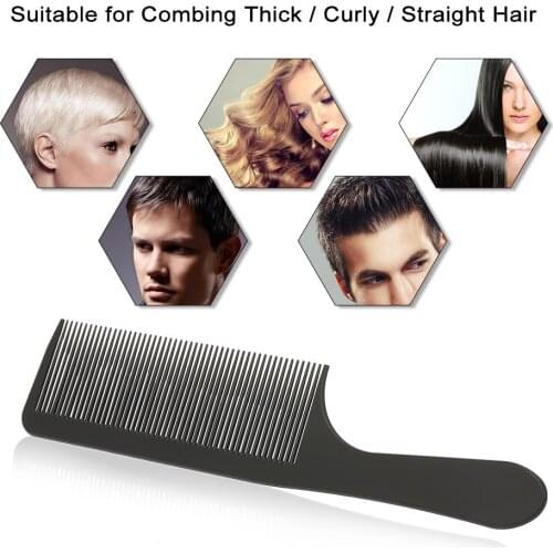 Plastic Barber Combs Fine Tooth Hair Cutting Styling Comb for Salon Hairdressing Hair Care Tools