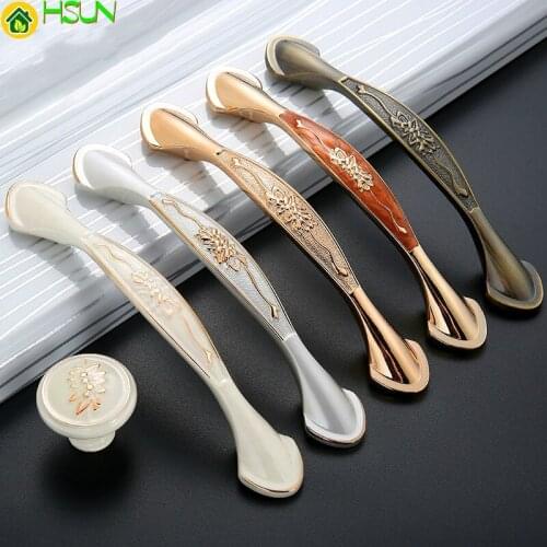 Cabinet Knobs and Handles for Furniture Simple Kitchen Handles Drawer Pulls Door Handles handvatten voor meubels bouton YJ2006