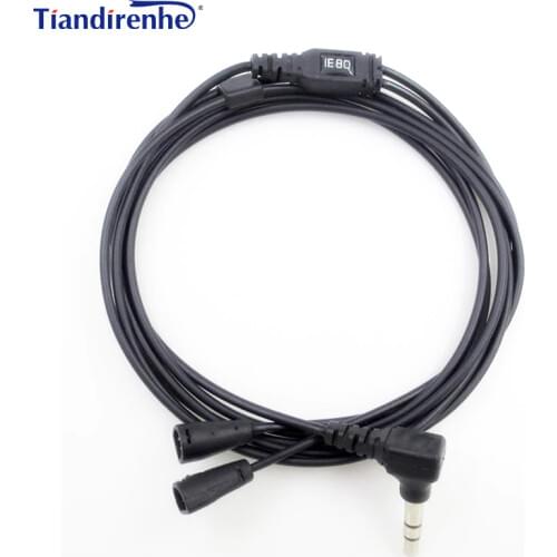 Brand New High Quality Repair 3.5mm Earphone Cable Upgrade cable For Sennheiser IE8 IE80 IE8I headset Replacement cable
