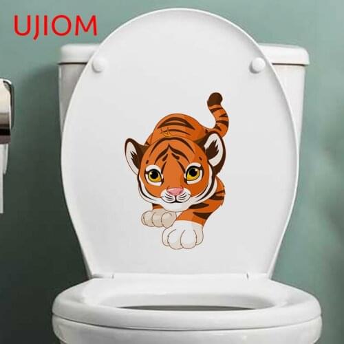 UJIOM Tiger Home Decoration Bedroom Living Room Decorations Moisture Proof Wall Stickers Bedroom Accessories Decor Poster