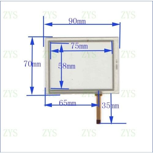 ZhiYuSun 036021 compatible 3.6inch 90mm*70mm 4 line touch screen panel Sensor glass for GPS CAR
