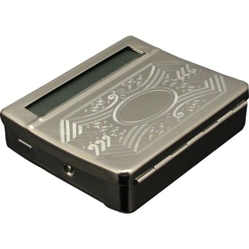 70MM Metal Cigarette Rolling Box Manual Semi-Automatic Cigarette Maker Diy Hand Roll Tobacco Roller nearby