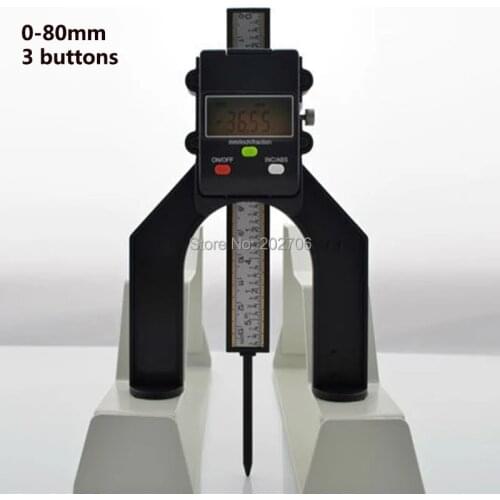80mm Digital Tread LCD Magnetic Feet Aperture Hand Routers Self Standing Depth Gauge Trend Digital Router height gauge