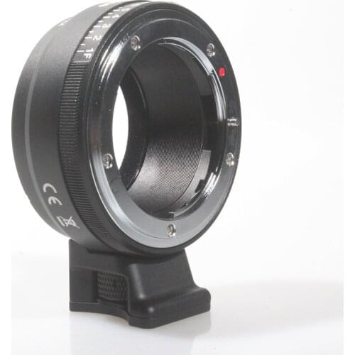 Commlite CM-NF-NEX Manual Focus Lens Mount Adapter Ring for Nikon G,F,A,I,S,D Lens to use for Sony NEX E Mount Cameras