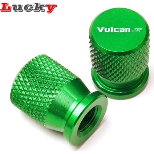VULCAN S Motorcycle Tire Valve Air Port Stem Cover Cap Plug CNC Aluminum Accessories For Kawasaki Vulcans 650 ABS CAFE STANDARD