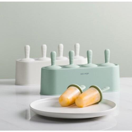 Summer Homemade Ice Cream Ice-lolly Mold Popsicle Moulds Tray Kitchen DIY Accessories