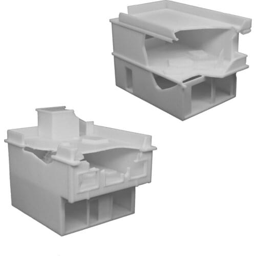 Outland Models Railway Scenery Building Damaged City House Set A 1:87 HO Scale