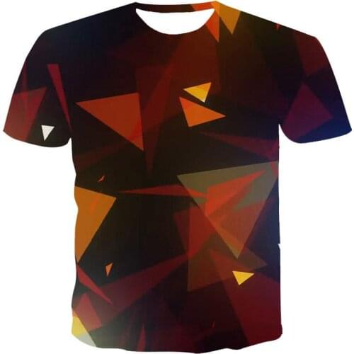 2020 3D printing new T-shirt hip hop style 3D printing shirt3d printing quick drying T-shirt xxs-6xl