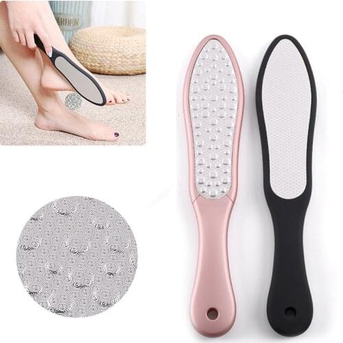 Professional Foot File Hard Dead Skin Callus Remover Dual Sided Hard Dead Skin Callus Remover Pedicure Rasp Stainless Steel