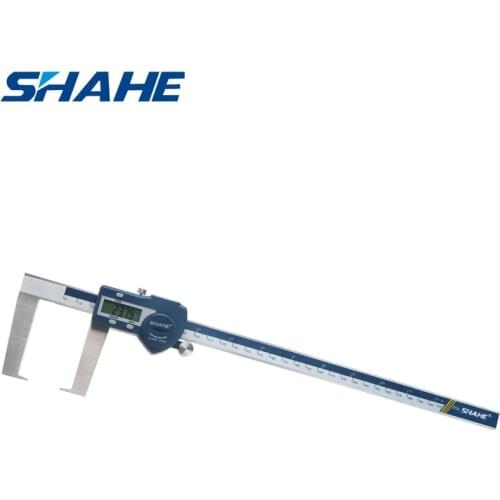 0-300 mm vernier caliper stainless steel Digital Outside Groove Caliper with Flat Points digital vernier calipers 300 mm