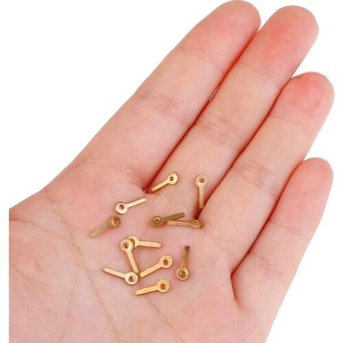 12pcs 1/12 Dollhouse Miniature Cabinet Door Shaft Copper Bolt Model Toys 1:12 Simulation Furniture Toys