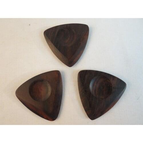 3Pcs Solid rosewood humanize Guitar Pick,material thickness:0.12"(3mm)