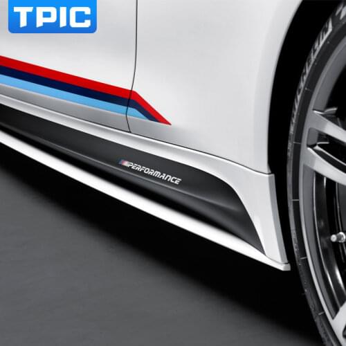 Car Styling Accessories M Performance Side Skirt Sticker Body Decals For F30 F34 F32 F10 3 Series 320 328 5 Series 520 528 M3 M5