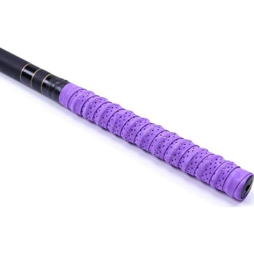 Allpha Tennis Racket Grips 0.7mm EVA Perforated Dry Sweatband Tape Breathable Tennis Overgrip/Badminton Sport Sweat Grip