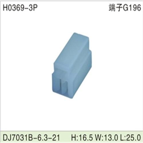 Free shipping 500pcs DJ7031B-6.3-21 6.3mm 3Pin AMP Car Electrical Wire Connectors for VW,BMW,Audi,Toyota,NISSAN AND other