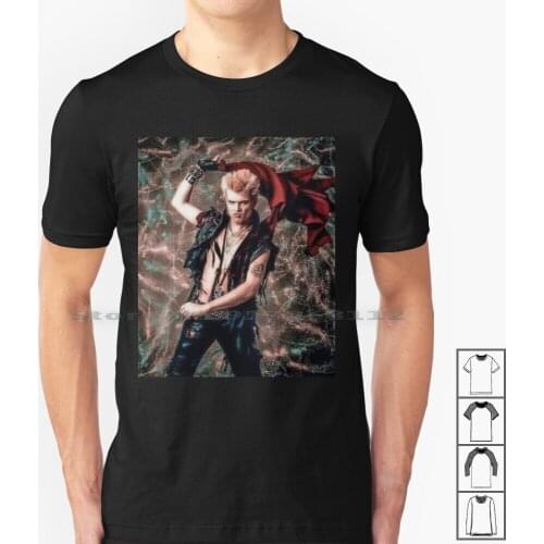 Billy Idol T Shirt 100% Cotton Billy Idol Actor Best Covers Dornan Beghe Statham Jason Beghe Jamie Dornan Jos Groban Groban Kip