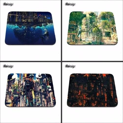 Anime Scenery Custom Mouse Mat Soft Rubber DIY Game Personalized Mice Pad As Gift 18*22*2cm/25*20*2cm/29*25*2cm