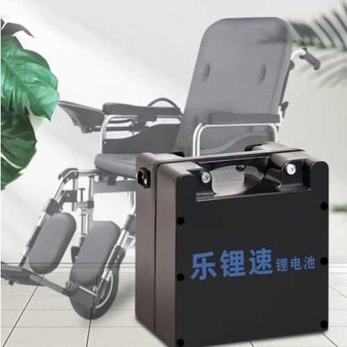 Rechargeable 24V 30Ah 35Ah 40Ah 45Ah 50Ah 55Ah 60Ah Lithium battery pack with BMS for wheelchair Audio speaker +5A Charger