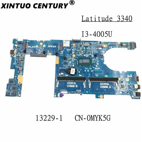 MYK5G 0MYK5G CN-0MYK5G JOUTNDLN FOR Dell Latitude 3340 Laptop Motherboard 13229-1 DDR3L w/ i3-4005U CPU Test work