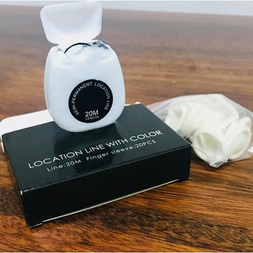 Microblading Mapping String Pre-Ink Microblading Eyebrows Marker thread Tattoo point Tool 20M Location Line with Color PMU kit