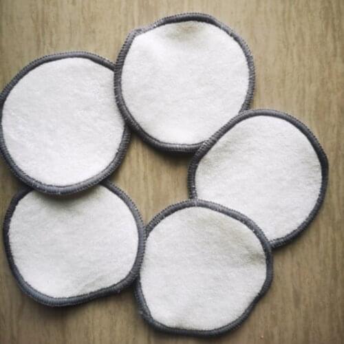 1pc 3Layer Reusable Bamboo Cotton Makeup Remover Pads Washable Soft Face Skin Cleaner Facial Cleaning Skin Care Beauty Tool