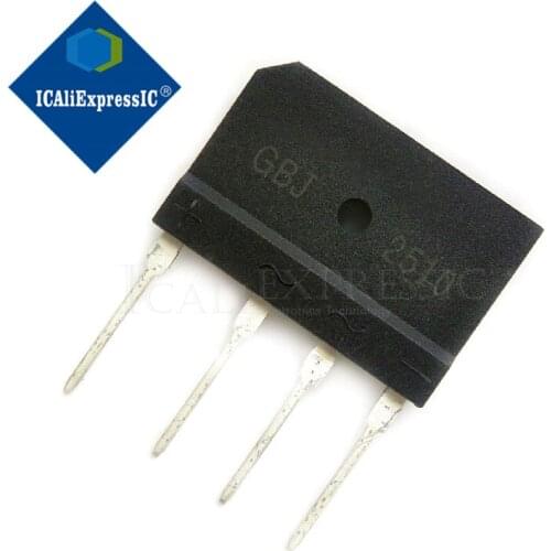5PCS KBJ2510 GBJ2510 25A 1000V BRIDGE RECTIFIER new original In Stock