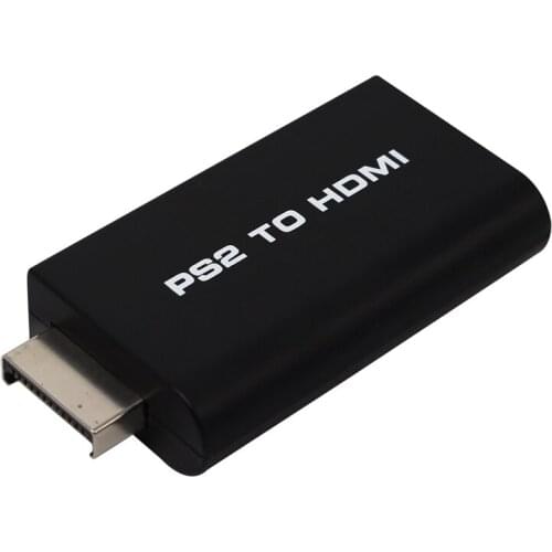 PS2 to HDMI 480i/480p/576i Audio Video Converter Adapter with 3.5mm Audio Output Supports All PS2 Display Modes new