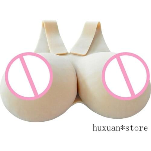 16KG Silicone Breast Forms Fake Boobs Transgender Drag Queen Enhancer Shemale Transgender Queen Transvestite Mastectomy Bra