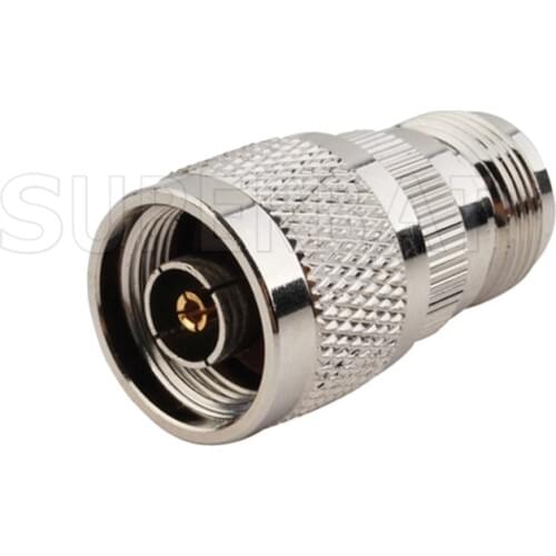Superbat 5 pcs N Adapter N Female Jack to RP-N Mlae Plug(Female Pin) Straight RF Coaxial Connector