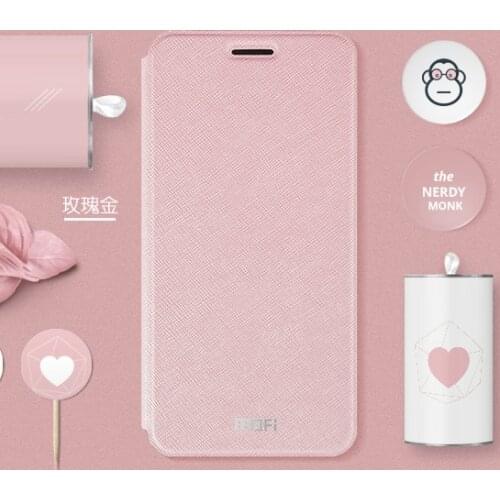 Mofi Slim Flip Case For Huawei Honor 8X / For Huawei Honor 8X Max Case PU Leather + TPU Silicon Cover Phone Funda Coque