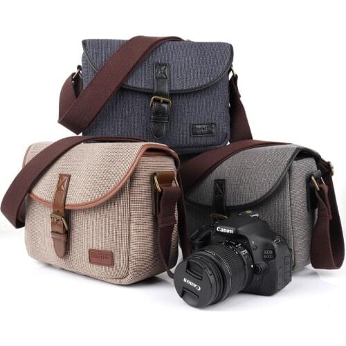 Waterproof DSLR Camera Bag Shoulder Case For Canon 5D Mark III IV 6D2 6D 7D 1300D 1200D 850D 800D 750D 200D 600D 60D 80D 77D 70D