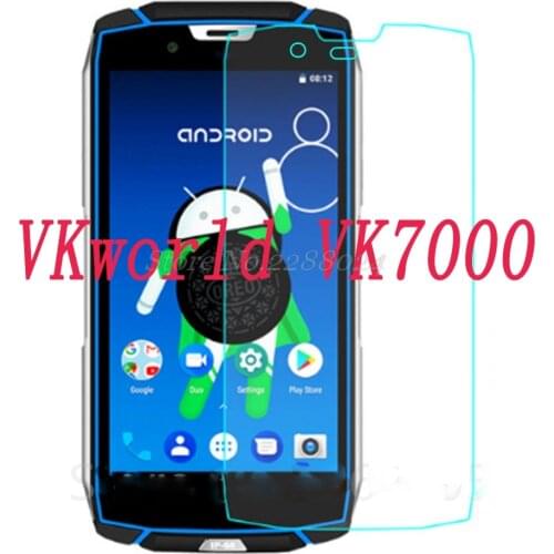 Smartphone 9H Tempered Glass for VKworld VK7000 5.2" Explosion-proof Protective Film Screen Protector cover phone