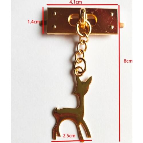 Knitting Bag Accessories DIY Craft Shoulder Handbag Backpack Pendant Gemstone tassel fawn Chain Buckle Snap Magnet Button