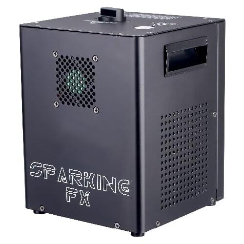 500w electric sparkler flame fire machine sparklur 4mspecial coldfireworks DMX 512 ,rotation control for stage wedding lighting