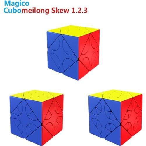 Moyu Hunyuan Oblique Turning Skew Cube 1 2 3 Neo Cubes Magic Speedcube Educational Puzzles Toys for Children Cubo Magico Gifts