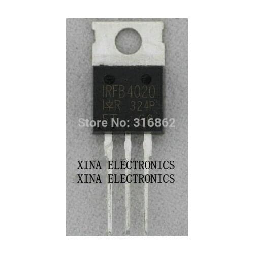 IRFB4020PBF IRFB4020 200V 18A TO-220 ROHS ORIGINAL 10PCS/lot Free Shipping Electronics composition kit