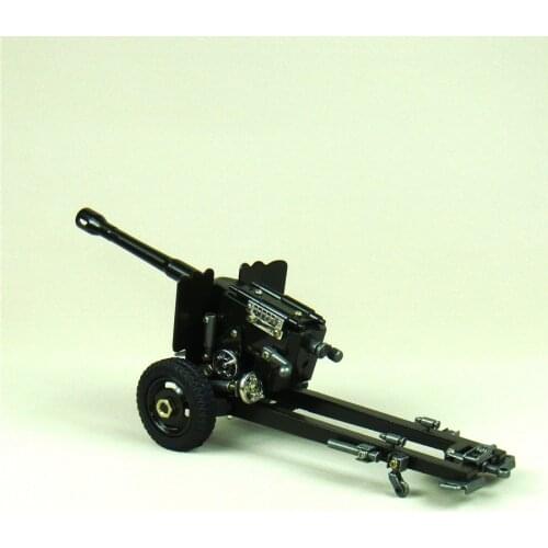 [MGT] Modern Cannon Scale Model Diecasted Iron Artillery Miniature War Decor Art Collection Souvenir Ornament Present