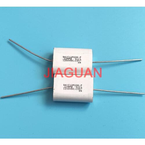 10PCS NEW CDET 941C12P22K-F 0.22UF 1200V IGBT non-inductive absorption capacitor CDE 0.22UF/1200V 220NF 224 941C