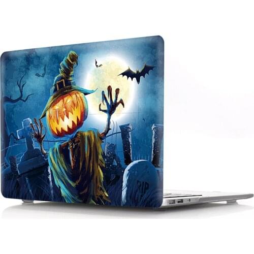 New For Macbook Pro Retina 12 13 15 2015 Case A1534 A1398 Cartoon Halloween Pumpkin Hard PVC for Macbook Retina 12 13 15 Case