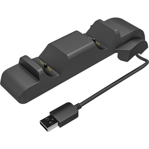 New PS5 Controller Charger Dual USB Charging Dock Station Detachable Charging Port Charger for Playstation 5 Wireless Gamepad