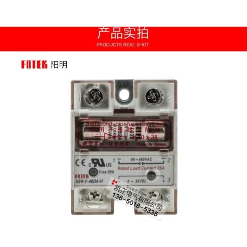 Original authentic FOTEK solid state relay SSR-25VA 25A solid state voltage regulator SSR-40VA SSR-10VA SSR-75VA SSR-50VA