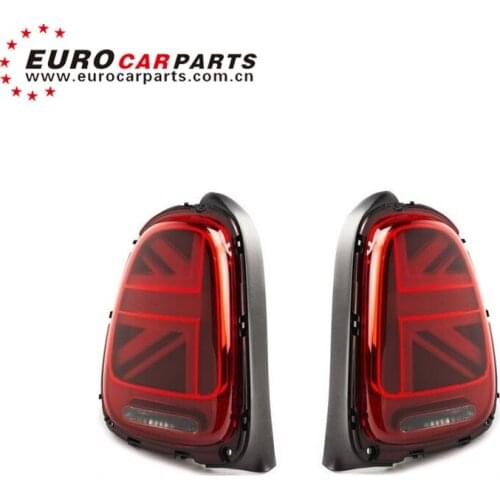 BM F55 F56 led UK flag rear lights for F55 F56 LED rear lamp tail lamp red gray and black color tail lights