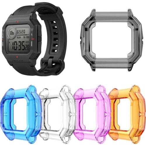 1 Pc TPU Protective Cover For Huami Amazfit Neo Smart Watch Protective Case Eco-friendly Esay To Use 5 Optional Colors