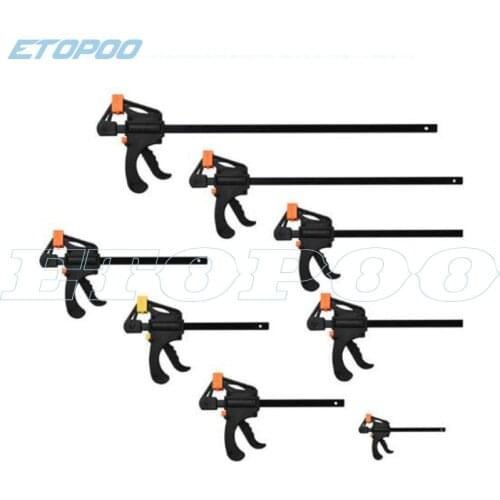 6-30 inches F Woodworking Clamp Adjustable Working Work Bar Clamp Clip Kit Spreader Gadget Tool DIY Hand Woodworking tools