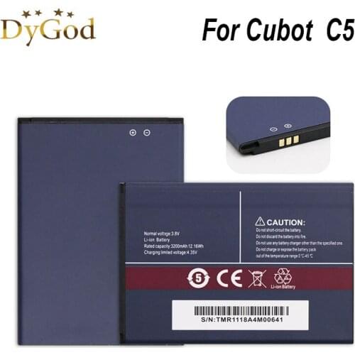 DyGod 3200mAh 3.8V Battery for Cubot C5 High Quality Replacement mobile phone Battery