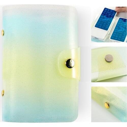 20slots Nail Art Stamping Plates Stamping Template Storage Case For 6.5cm*2.5cm Plate Rectangular Card Package Organizer Holder