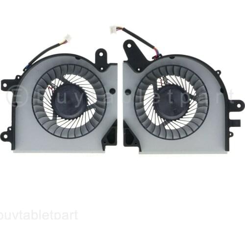 JIANGLUN NEW CPU+GPU Cooling Fan For MS-17F3 MSI GF75 Thin 8RC 8RD 9SC 9SD PAAD06015SL