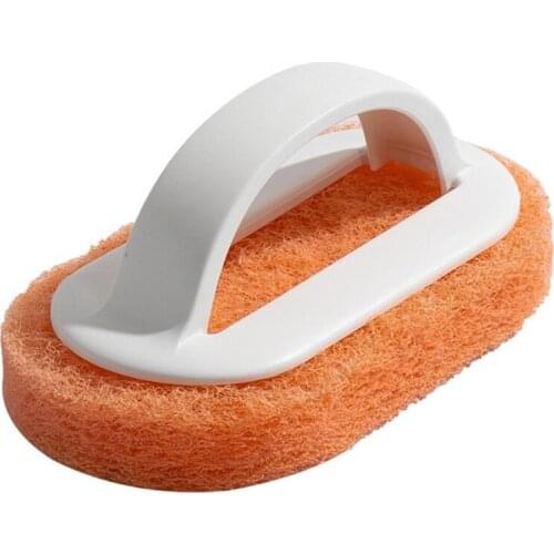 Sponge Wipe Kitchen Brush Bowl Brush Wash Pot Clean Brush Wall Decontamination Bathtub Tile Brush Sponge Block